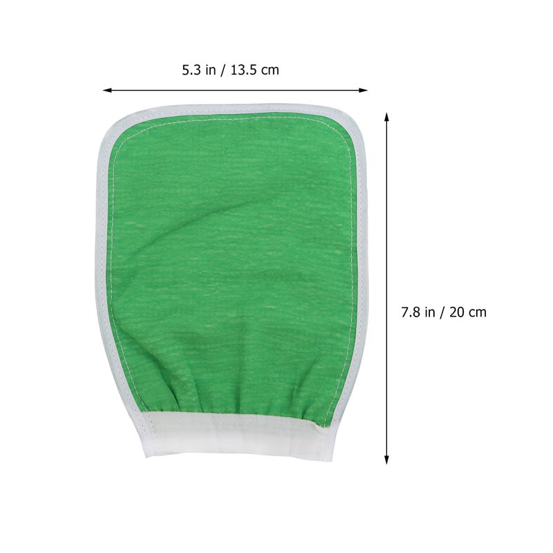 8 Pcs Spa Exfoliating Body Scrub Glove Dead Skin Cell Remover Double Sided Deep Cleansing Mitt for Men Women - Image 2