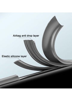 Gear4 Xiaomi Redmi 14C 4G 2024  / Xiaomi Redmi 14R 5G 2024 / Xiaomi Redmi A4 5G 2024 Gear4 Soft Liquid Silicone with Wavey Texture Case Cover - Grey  - Image 5