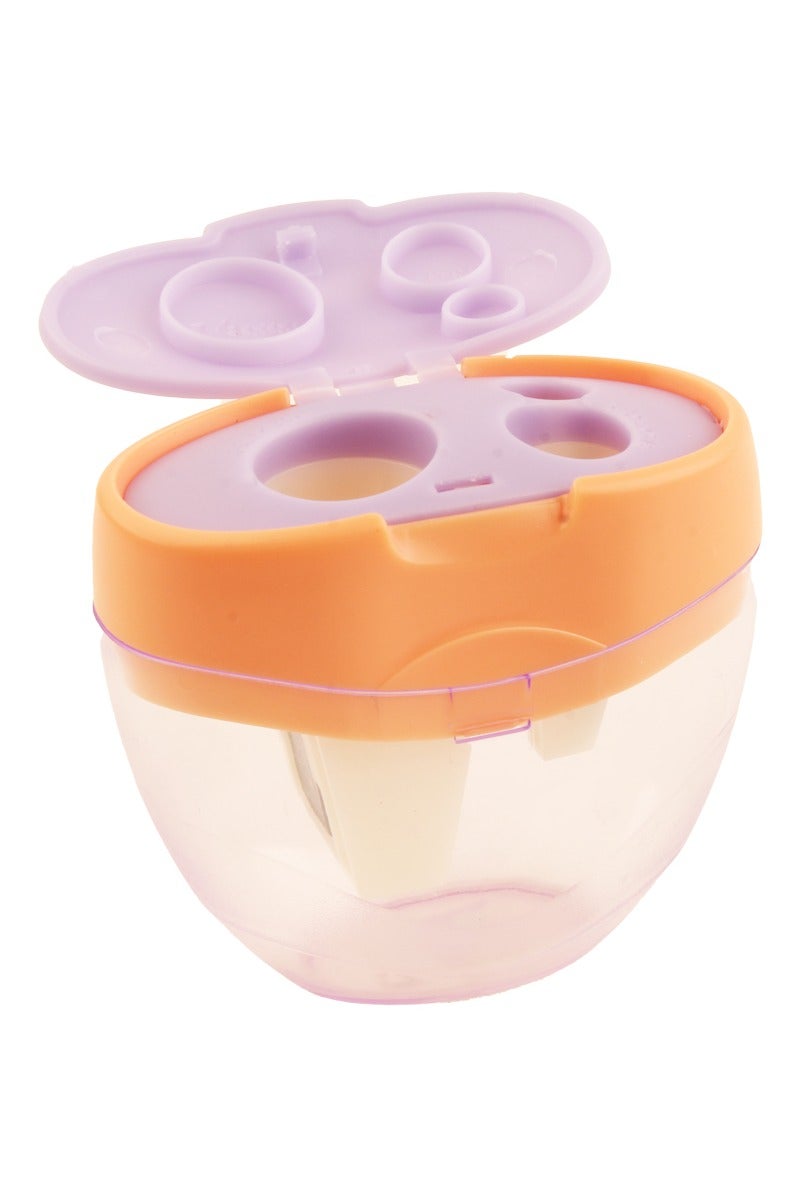 Keyroad Jelly Gel dual-hole sharpener with container – model KR973106