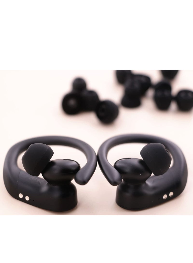 SYOSI 8 أزواج من سماعات الأذن باور بيتس برو، 4 أحجام، متوافقة مع بيتس فليكس - Image 5