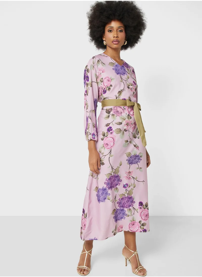 ELLA Floral Print Dress
