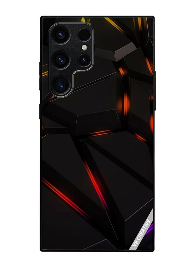 VR CREATIVE Protective Case Cover For Samsung Galaxy S25 Ultra Abstract Design Multicolour