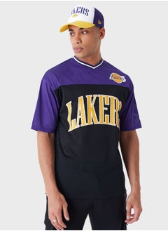 Los Angeles Lakers Graphic Mesh Oversized T-Shirt