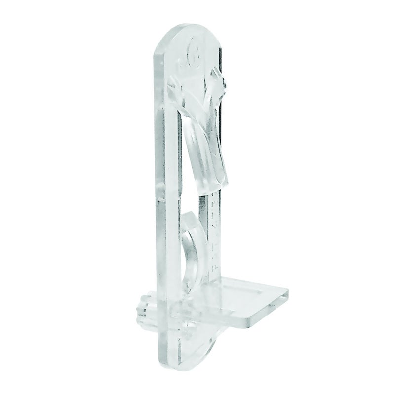 PrimeLine U 9398N SelfLocking Shelf Support Pegs 14 In Peg x 34 In Shelf Plastic 4 Pack