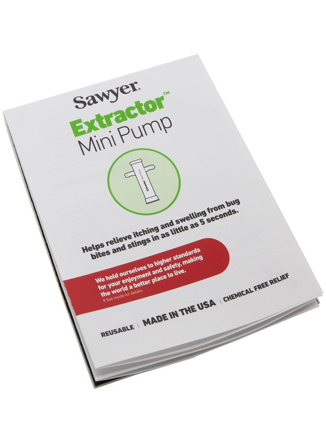 Sawyer Products Extractor Mini Suction Pump for Insect Bite and Sting Relief, Yellow - Image 5