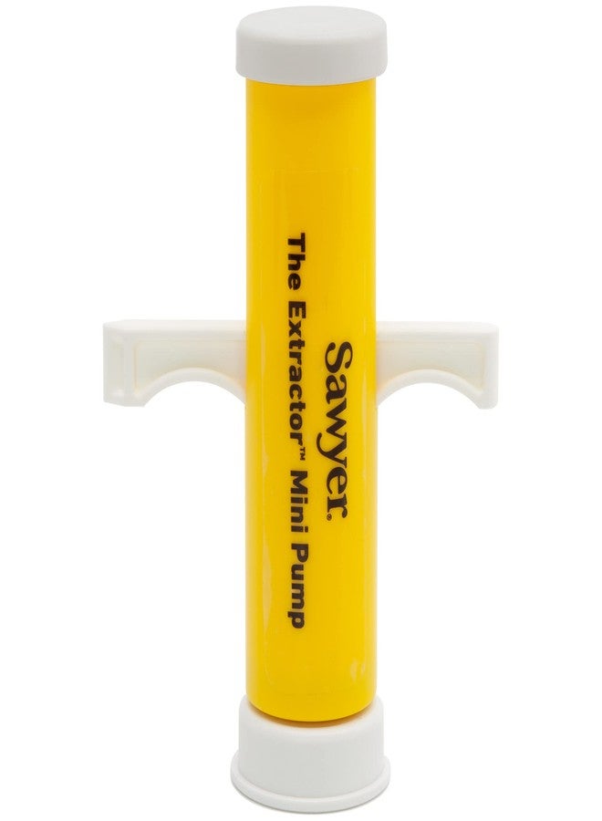 Sawyer Products Extractor Mini Suction Pump for Insect Bite and Sting Relief, Yellow - Image 1