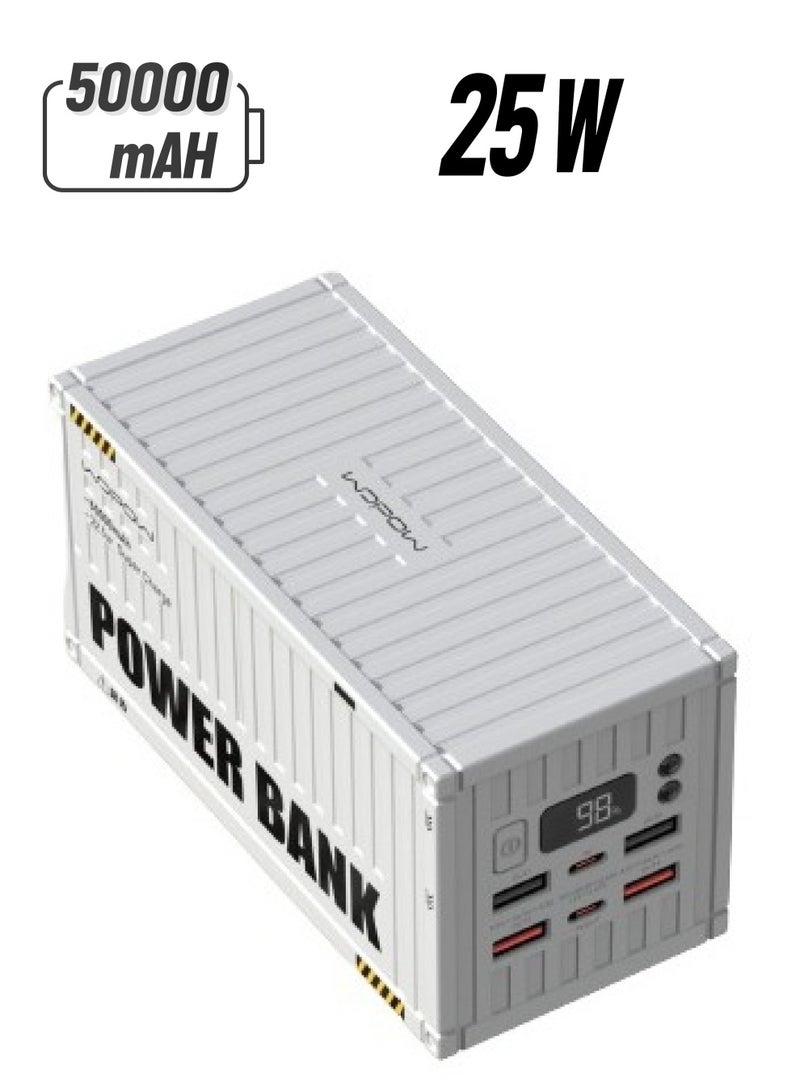 وبو WOPOW PD35 22.5W حاوية شحن سريع باور بانك صغير محمول 50000 مللي أمبير - Image 1