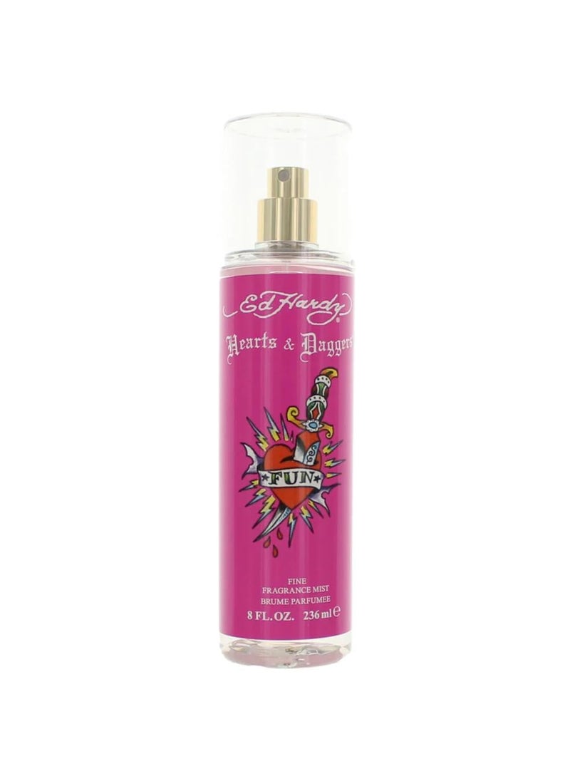 CHRISTIAN AUDIGIER Christian Audigier Ed Hardy Hearts & Daggers for Women 8.0 oz Fine Fragrance Mist 