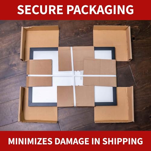 Poster Palooza 11x17 Shadow Box Frame Black Display Picture Frame | 3/4" Depth | UV Resistant Acrylic Plexiglass, Acid-Free Backing and Wall Hanging Hardware - Image 4