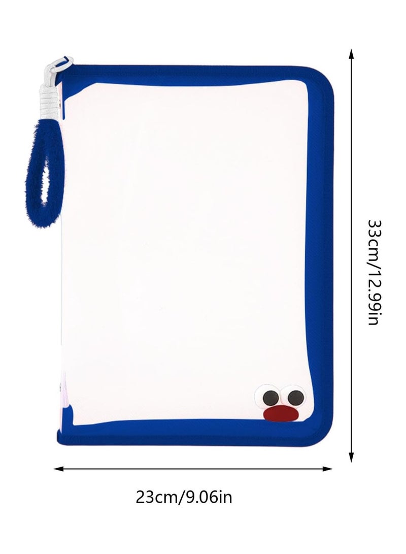 4Pcs Expanding File Folder - Portable Accordion Expanding File Folders, Expanding File Folder for Paper Projects with Carrying Handle | New Expanding File Organizer - Image 5