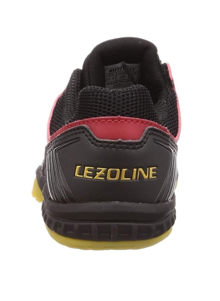 Butterfly Lezoline Rifones Table Tennis Shoes Athletic Support Flexibility Shock Absorbing Cushion Gripping Black (EUR 39) 4906901201279 - Image 3