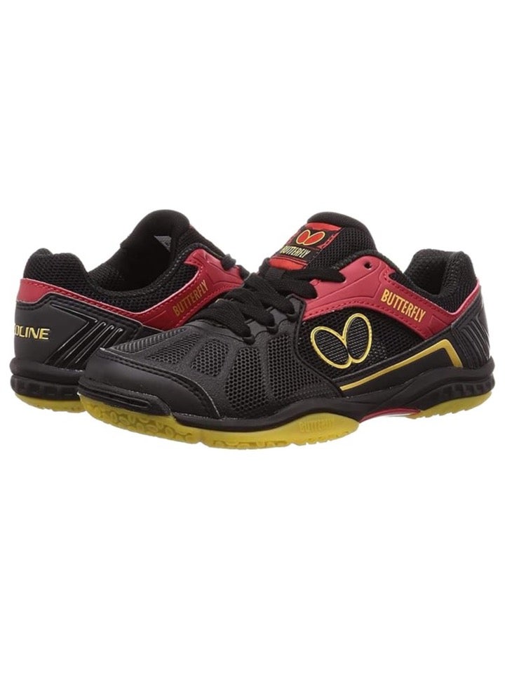 Butterfly Lezoline Rifones Table Tennis Shoes Athletic Support Flexibility Shock Absorbing Cushion Gripping Black (EUR 39) 4906901201279 - Image 5