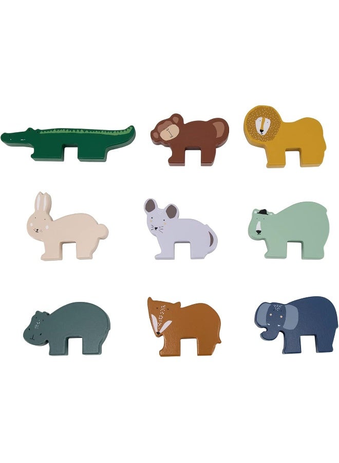 Trixie Wooden Animal Stacking Game - Image 3