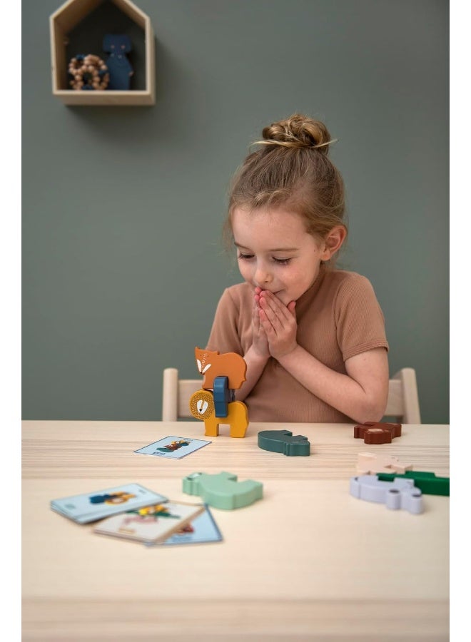 Trixie Wooden Animal Stacking Game - Image 4