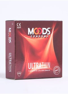 Moods Ultra Thin Condom 3 Pieces  - Image 2