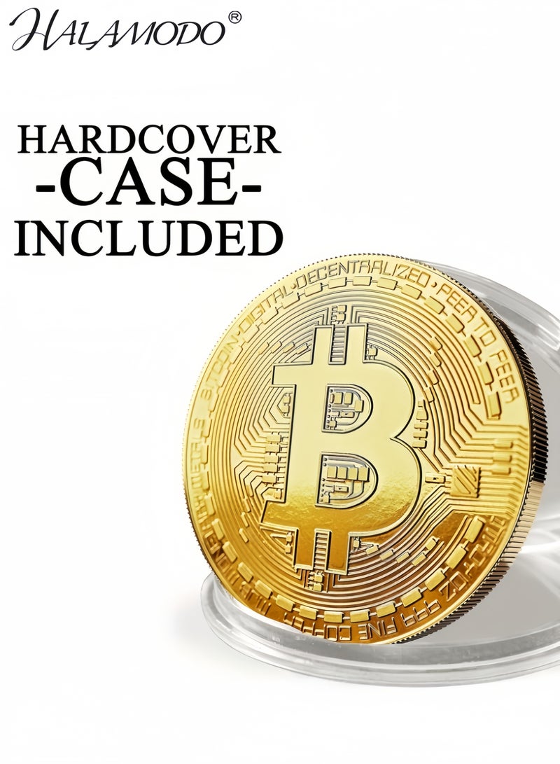 HALAMODO Gold Decorative Status Coin for Collection - Image 3