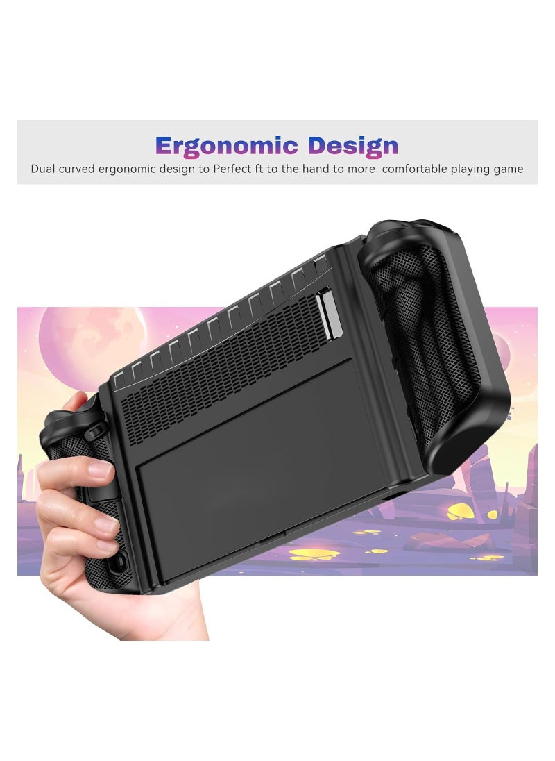 Generic Fit for Lenovo Legion Go Case, Soft Tpu Shockproof Protection Cover, Go Monitor Protector Case, Rugged Tough Anti-Slip Anti-Fall Anti-Fingerprint Case Fit For Legion Go Handheld Gaming Console 8.8"  - Image 1