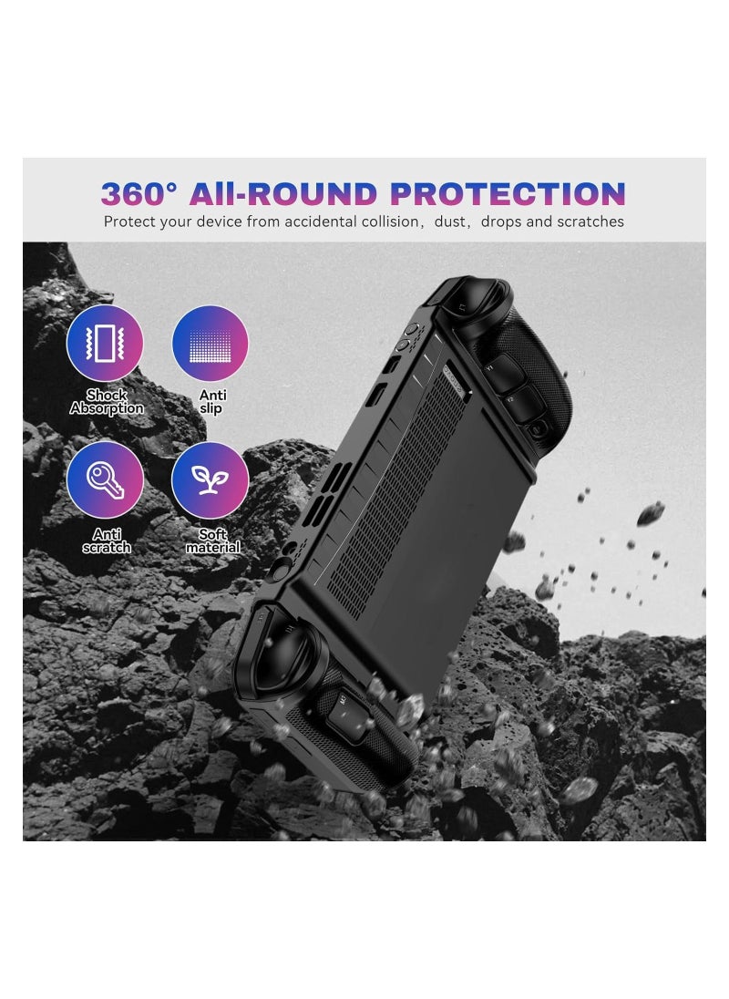 Generic Fit for Lenovo Legion Go Case, Soft Tpu Shockproof Protection Cover, Go Monitor Protector Case, Rugged Tough Anti-Slip Anti-Fall Anti-Fingerprint Case Fit For Legion Go Handheld Gaming Console 8.8"  - Image 5
