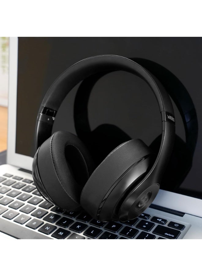 Chabeia Studio Replacement Ear Pads - Upgraded Earpad Cover for Beats Studio 2 B0500 B0501 / Studio 3 Wired Wireless Over Ear Headphones - Cooling Gel Cushions (Black) - Image 5