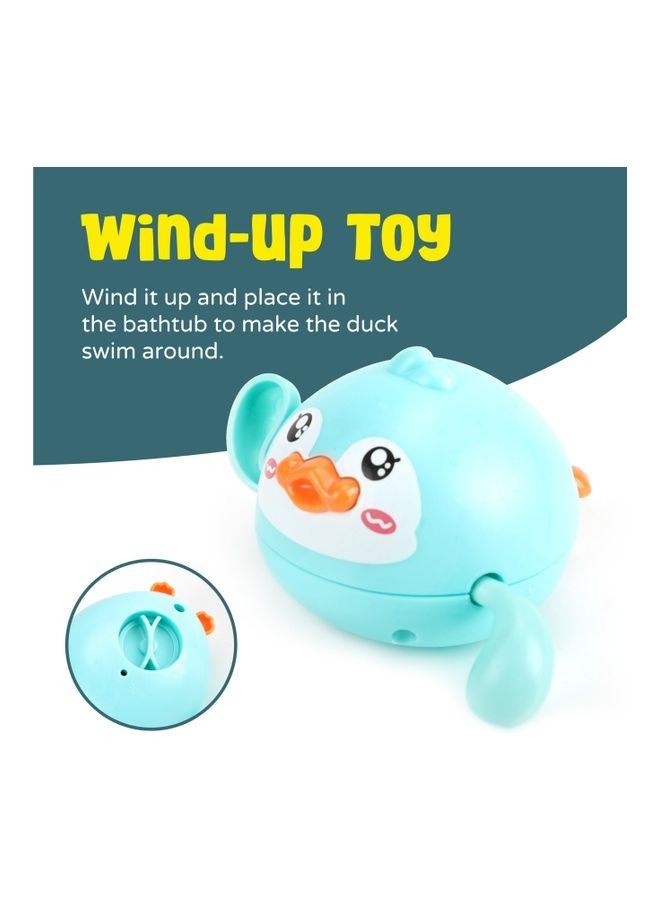 Moon Baby Bath Toys Mini Floating Duck With Accessories - Image 3