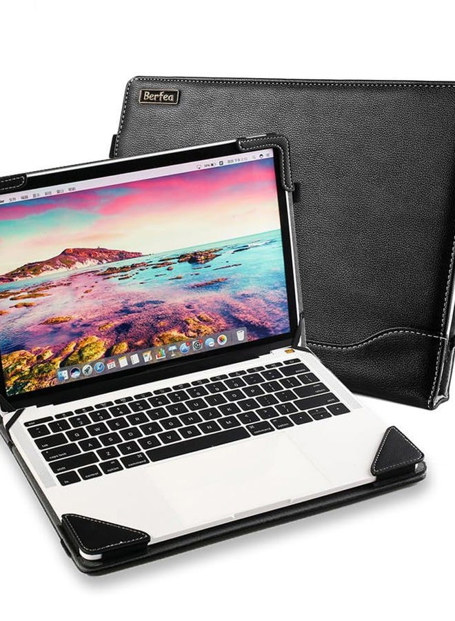 Berfea Stand Case Cover for Lenovo IdeaPad flex 5 14" Yoga C740,C940, C930,920,14 inch Laptop Sleeve Bag Notebook PC Stand Protective Skin - Image 1