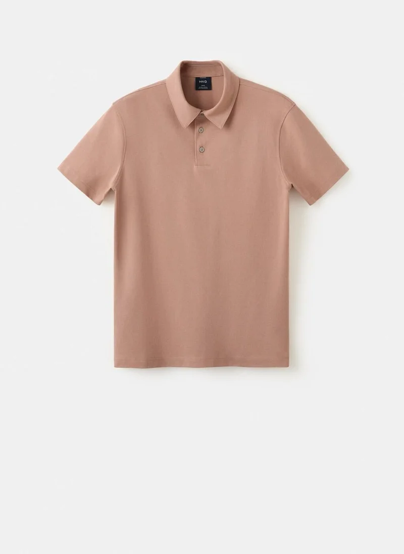 Mango Man  Slim fit piqué polo for Men | Best Price UAE