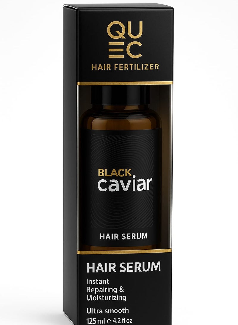 Quec Black Caviar Hair Serum 125ml - Image 1