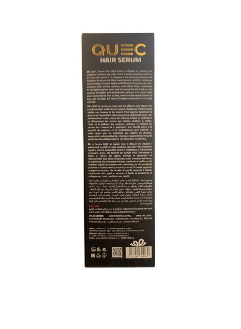 Quec Black Caviar Hair Serum 125ml - Image 2