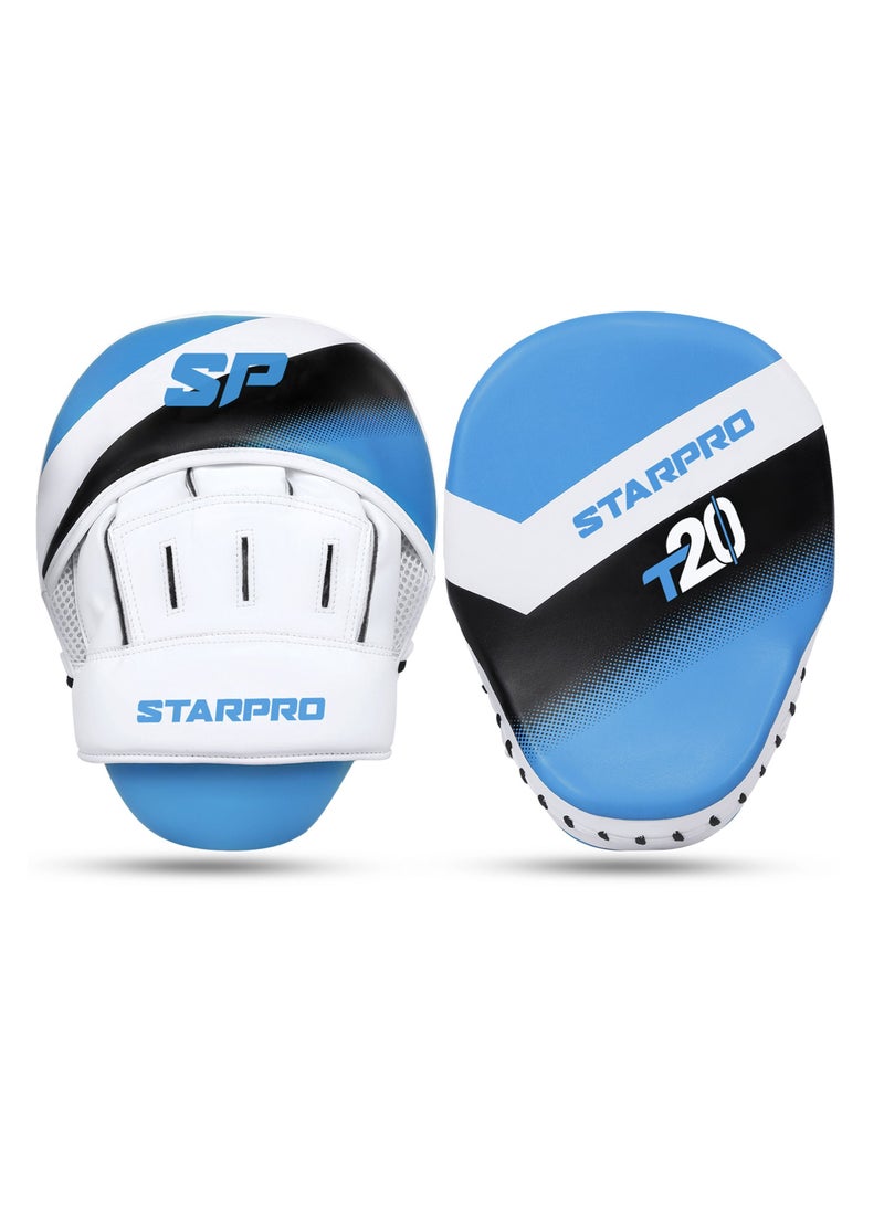 Starpro Boxing Mitts Vegan Leather Boxing Pads for Coaching in Boxing MMA Kickboxing and Martial Arts Men & Women Training Pads - Image 1