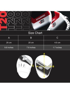 Starpro Boxing Mitts Vegan Leather Boxing Pads for Coaching in Boxing MMA Kickboxing and Martial Arts Men & Women Training Pads  - Image 2
