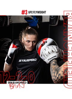 Starpro Boxing Mitts Vegan Leather Boxing Pads for Coaching in Boxing MMA Kickboxing and Martial Arts Men & Women Training Pads  - Image 4