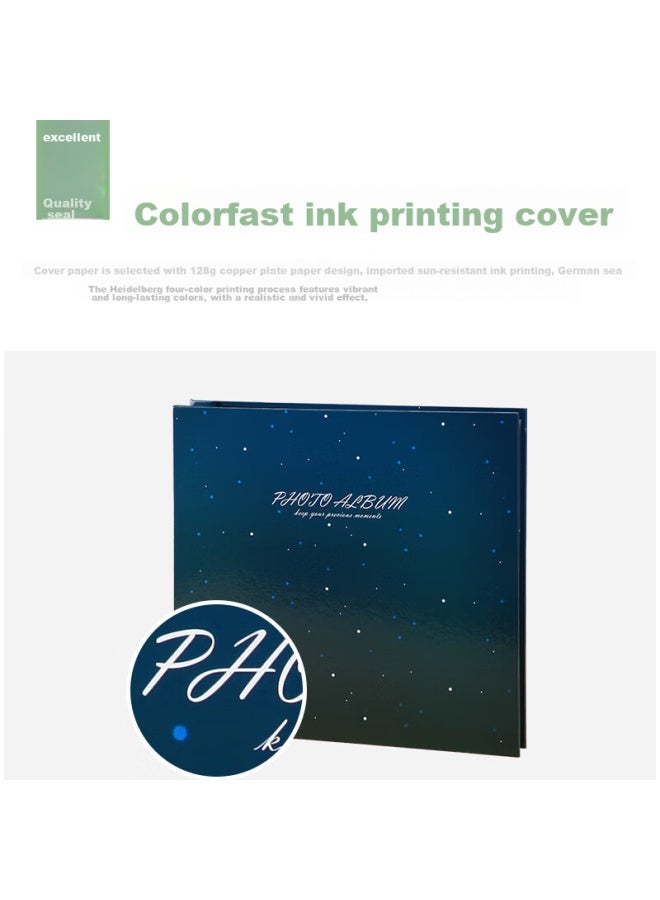 NCL Zhonglin Starry Sky Journey, 600 Sheets 6-inch Pocket Al, Large Capacity Photo Collection, Insert-style Family Photo Al, Nhfp-766630 - Image 5