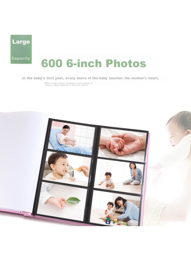 NCL Zhonglin Starry Sky Journey, 600 Sheets 6-inch Pocket Al, Large Capacity Photo Collection, Insert-style Family Photo Al, Nhfp-766630 - Image 3