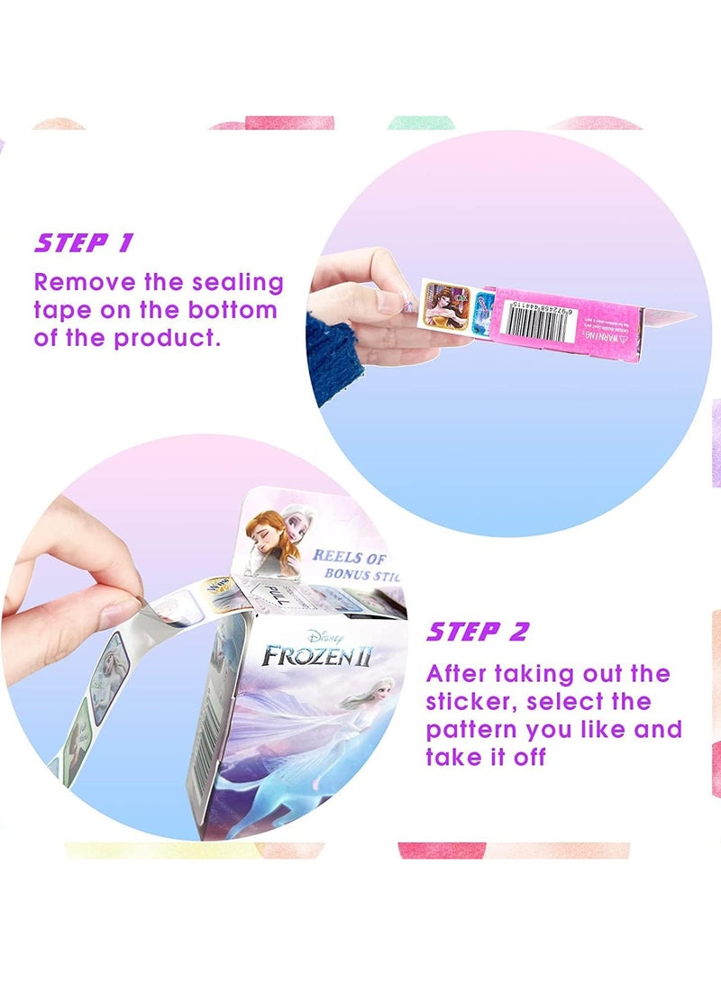 Kids Cartoon Sticker 10 Designs Total 200 1-1/2" Self Adhesive Label Rolls Cartoon Stickers for Kids Teachers Parents Home Education Encouragement and Educational Kids Stickers (C) - Image 4