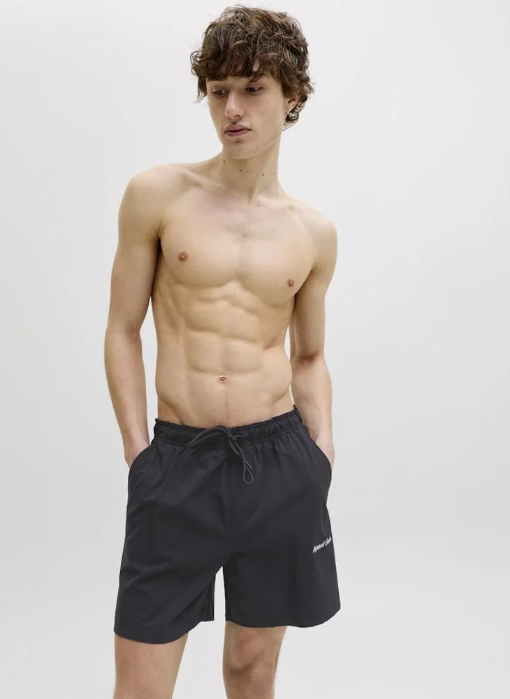 JACK & JONES  Logo Drawstring Swim Shorts for Men | Best Price UAE
