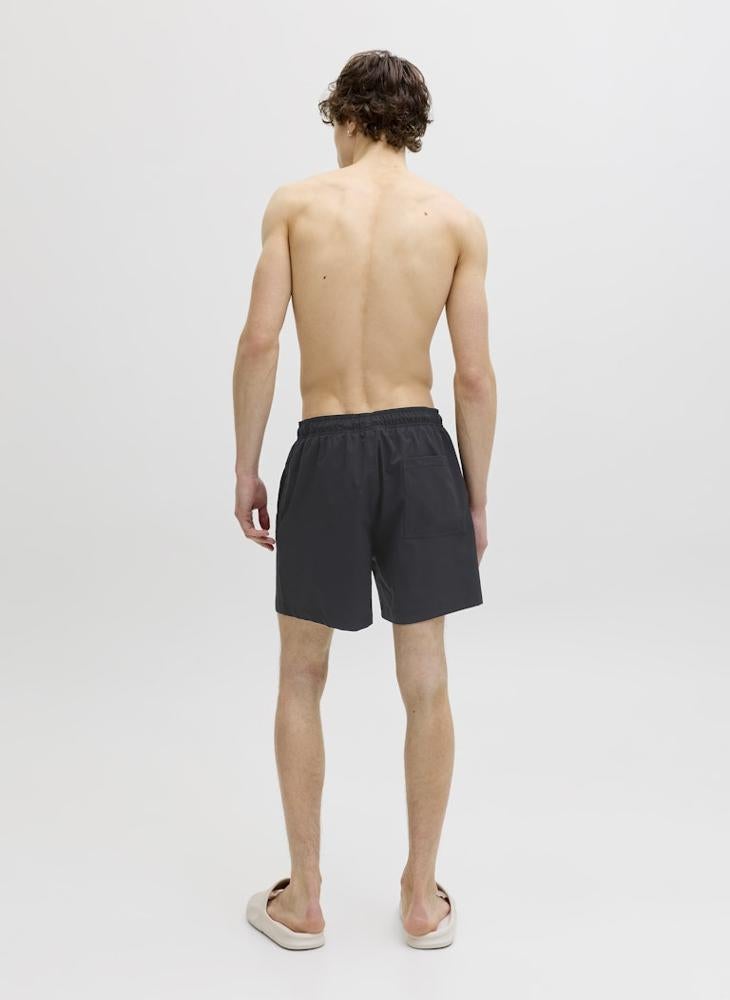 JACK & JONES Logo Drawstring Swim Shorts - Image 2
