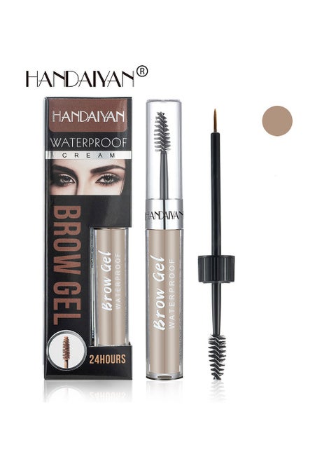 Eyebrow Pomade Waterproof Long Lasting Gel Cream Brow Pomades Soap Brow Kit Wax Dipbrow Pomade Dip Brows Styling Wet,Soft Smooth Enhancers Highly Pigmented Eyebrow Color With Eyebrow Brush For Eyebrow