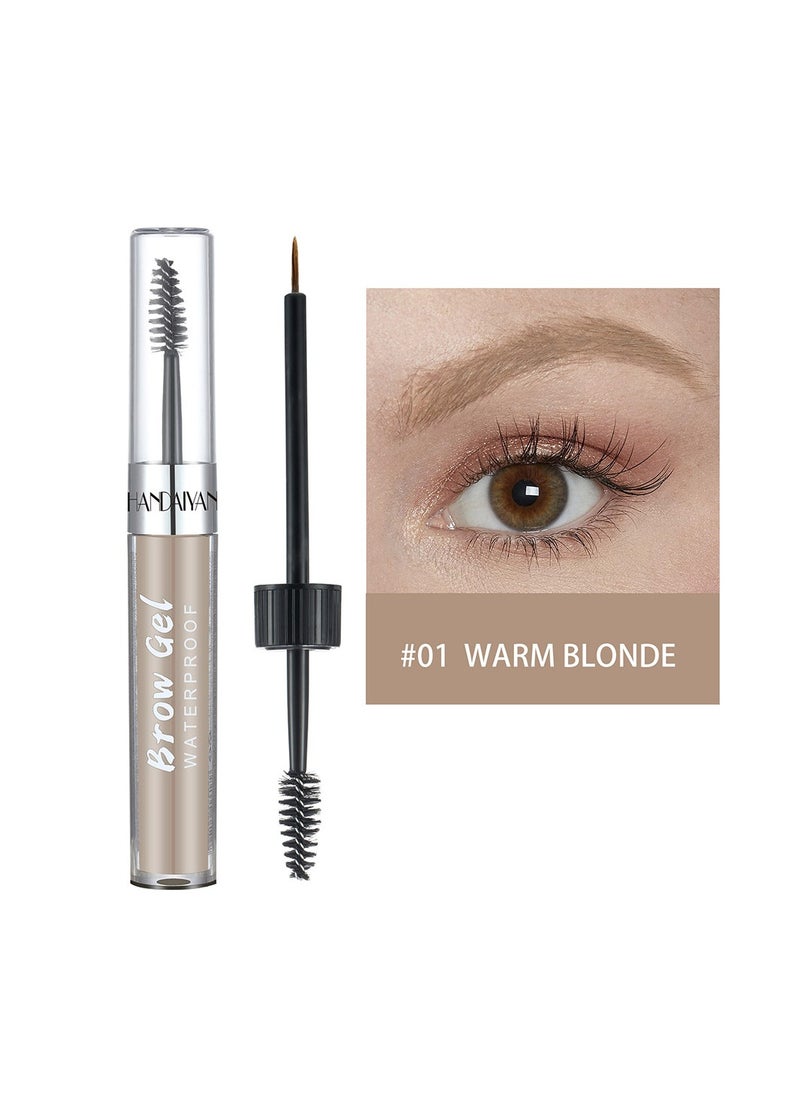 Handaiyan - Eyebrow Pomade Waterproof Long Lasting Gel Cream Brow Pomades Soap Brow Kit Wax Dipbrow Pomade Dip Brows Styling Wet,Soft Smooth Enhancers Highly Pigmented Eyebrow Color With Eyebrow Brush For Eyebrow - Image 1