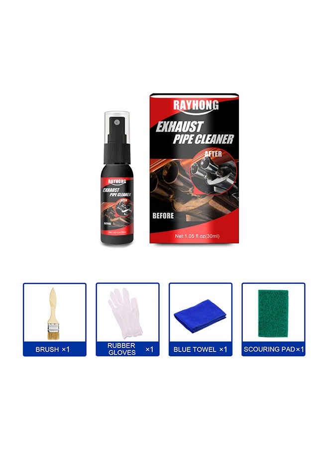 Generic 30ml Car Exhaust Pipe Cleaner Kit Multi-Purpose Metal Pipe Derusting Spray Rust Remover Car Motorcycle Maintenance  - Image 1