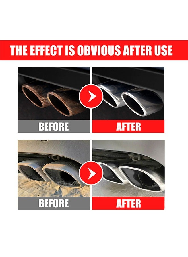 Generic 30ml Car Exhaust Pipe Cleaner Kit Multi-Purpose Metal Pipe Derusting Spray Rust Remover Car Motorcycle Maintenance  - Image 3
