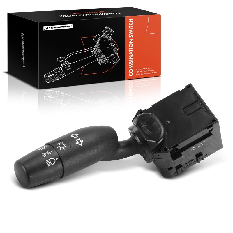 A-Premium APremium Turn Signal Switch Parking Light Multifunction Switch Lever Compatible with Honda Accord 20082012 Civic 20102011 CRV 20082011 Insight 20102014 Without Automatic Headlight