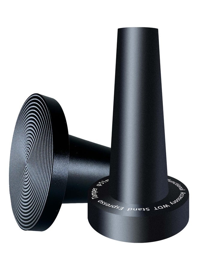 NEOUZA Coffee WDT Holder Tamper 2 in 1 Multifunctional Espresso Accessories Stand, Ripple Base, WDT Not Included (53mm Holder Black) - Image 1