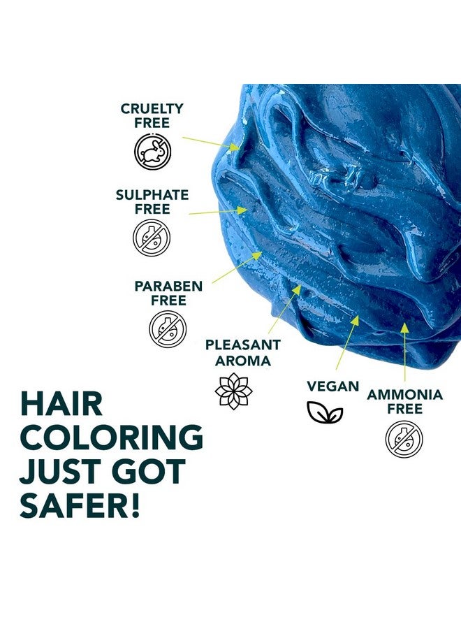 Paradyes Semipermanent Superba Aqua Diy Conditioner Based Hair Colour Infused With Aloevera Bhringaraj Brahmi Almonds & Amla 120 Gm - Image 2