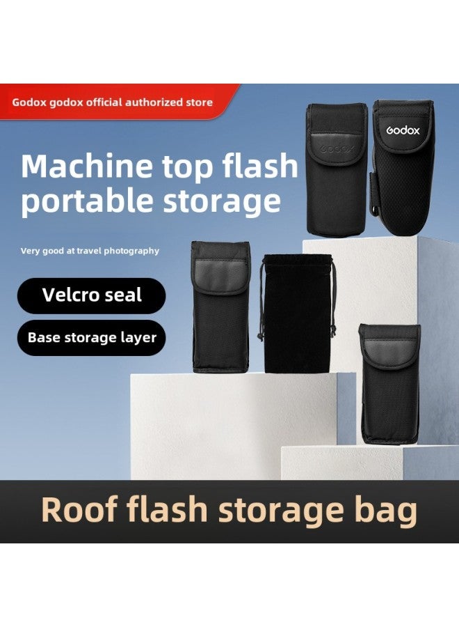 Godox Shenniu Top Flash Storage Bag For TT350 TT520II TT600 V1 V1Pro-Color:Storage Bag  - Image 2