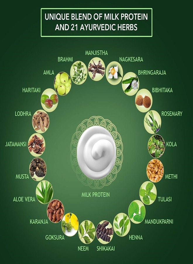 Kesh King Damage Repair Shampoo With Milk Protein And 21 Ayurvedic Herbs 200 ml - Image 4