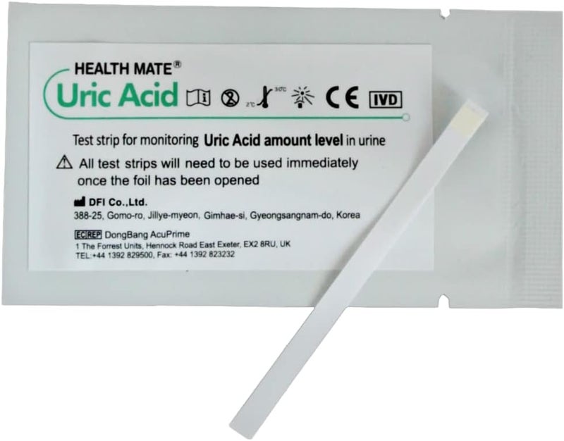 One Step 10 x GP Professional Uric Acid Gout Urine Test Strips - Image 2