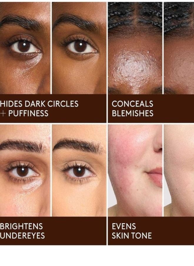 FENTY BEAUTY - ​Fenty Beauty Eaze Drop Blurring Skin Tint – Shade 4 - Light Medium With Cool Undertones – 32ml / 1.08 fl oz – Lightweight, Buildable Coverage with Hydrating QuickBlur Complex​ Fenty Beauty +1 Glamour +1 - Image 1
