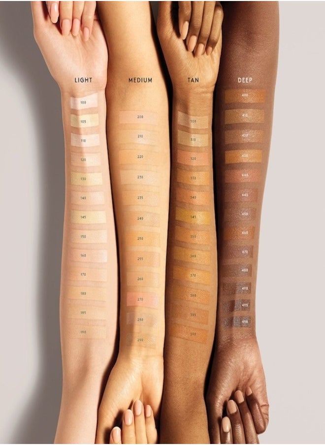 FENTY BEAUTY - ​Fenty Beauty Eaze Drop Blurring Skin Tint – Shade 4 - Light Medium With Cool Undertones – 32ml / 1.08 fl oz – Lightweight, Buildable Coverage with Hydrating QuickBlur Complex​ Fenty Beauty +1 Glamour +1 - Image 1