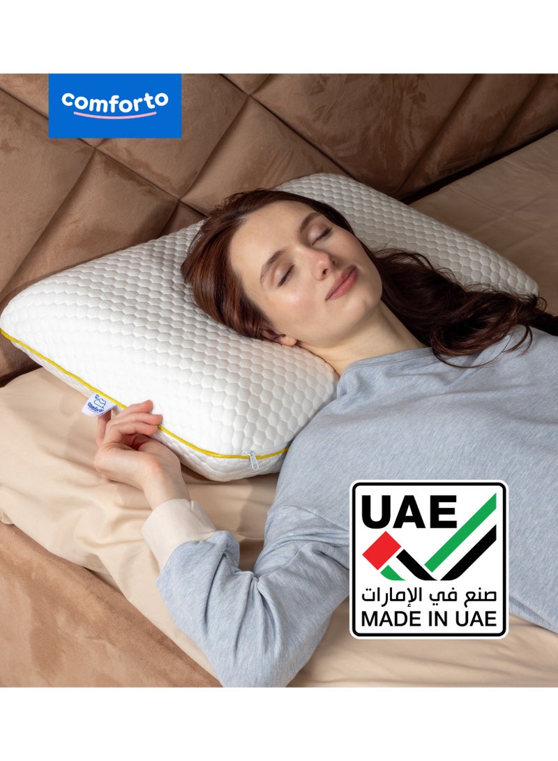 كومفورتو وسادة كومفورتو مقاس رويال + وسادة ستاندرد + وسادة أطفال - Image 5