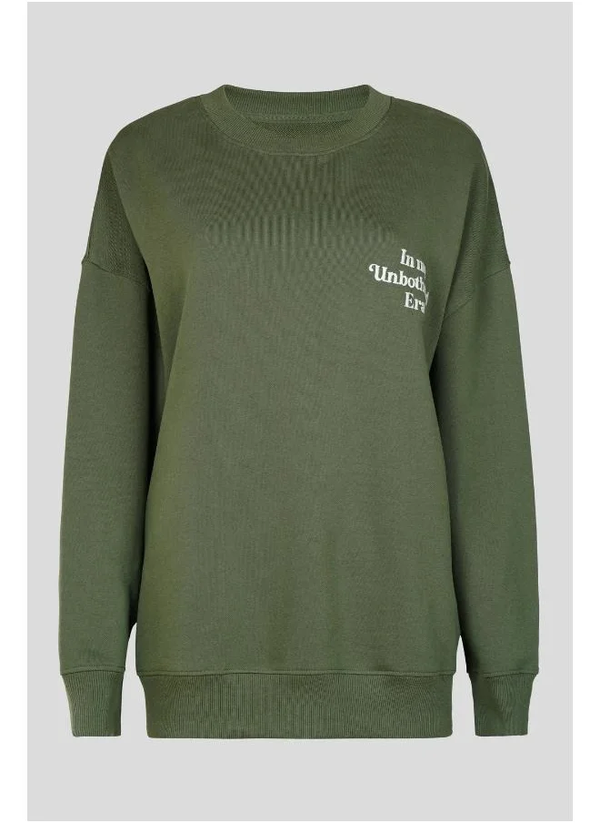 NeceSera EverGreen Oversized Sweatshirt